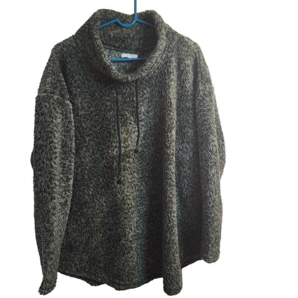 Maurices Green 2X Sherpa Pullover